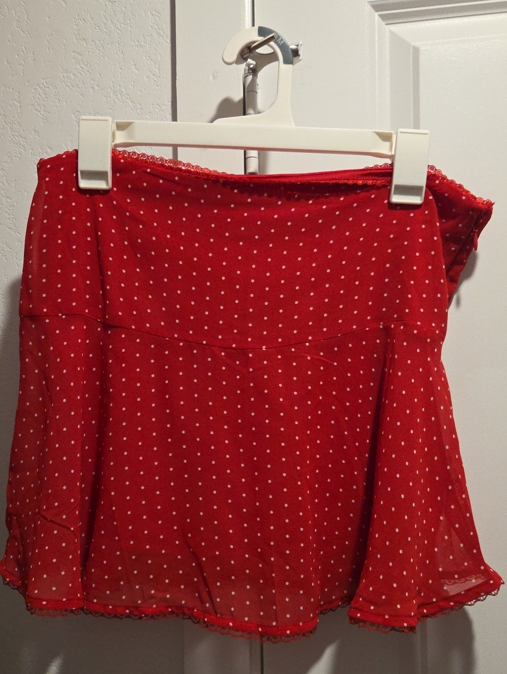 wild fable Red Polka Dot Mini Skirt
